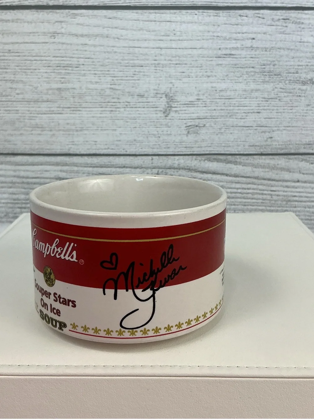 Vintage Campbell's Soup Mugs 1998 Souper Stars On Ice US Figure Skating
